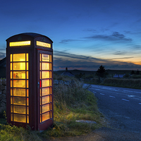 Buy canvas prints of Red Phone Box by Helen Hotson