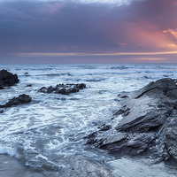 Buy canvas prints of Whitsand Bay by Helen Hotson