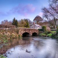 Buy canvas prints of The Lerryn River by Helen Hotson