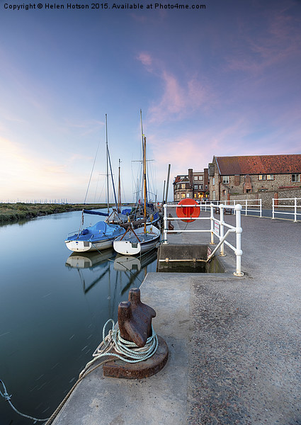 The Quay at Blakeney Picture Board by Helen Hotson