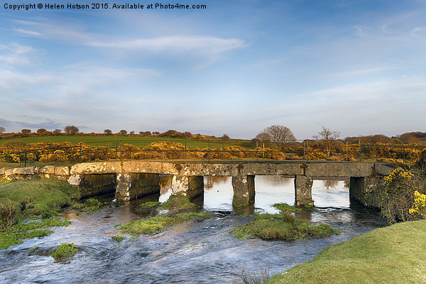 Delford Bridge Picture Board by Helen Hotson