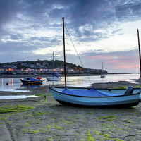 Buy canvas prints of Sunset over Appledore by Helen Hotson