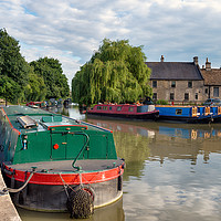 Buy canvas prints of The Kennet and Avon Canal by Helen Hotson