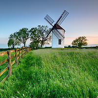 Buy canvas prints of Sunrise at Ashtom Mill in Somerset by Helen Hotson