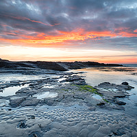 Buy canvas prints of Bamburgh in Northumberland by Helen Hotson
