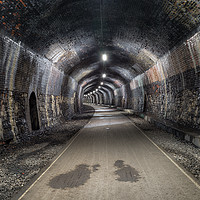 Buy canvas prints of The Headstone Tunnel in Derbshire by Helen Hotson