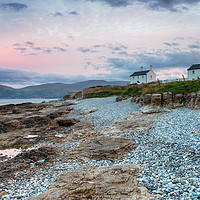 Buy canvas prints of Penmon Point Cottages by Helen Hotson