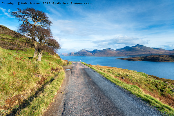 Loch Na Keal on the Isle of Mull Picture Board by Helen Hotson