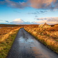 Buy canvas prints of Road on the Isle of Lewis by Helen Hotson