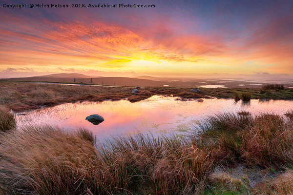 Stunning Sunrise at Cleitreabhal a'Deas on the Isl Picture Board by Helen Hotson
