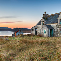 Buy canvas prints of An Abandoned House on the Isle of Lewis by Helen Hotson