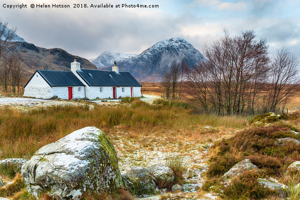 Glencoe in Scotland Picture Board by Helen Hotson