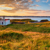 Buy canvas prints of Sunset at Arnish Point by Helen Hotson