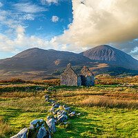 Buy canvas prints of The Old Manse at Killchrist on the Isle of Skye by Helen Hotson