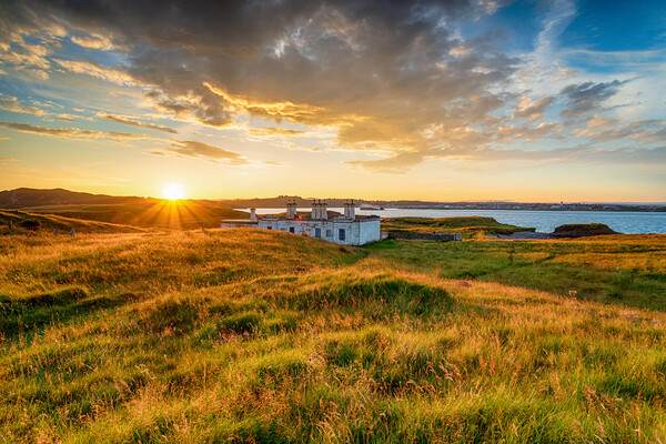 The old coastguard cottages at Arnish Point  Picture Board by Helen Hotson