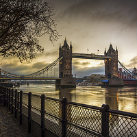 Buy canvas prints of Tower Bridge by Olavs Silis