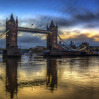 Buy canvas prints of Tower Bridge London by Olavs Silis
