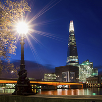 Buy canvas prints of Shard By Night by Olavs Silis