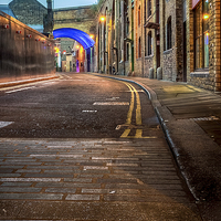 Buy canvas prints of A london Street HDR by Olavs Silis