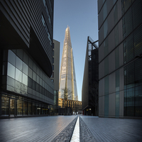 Buy canvas prints of The Shard by Olavs Silis