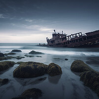 Buy canvas prints of Shipwreck by Bahadir Yeniceri