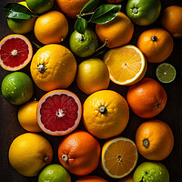 Buy canvas prints of Citrus Fruits by Bahadir Yeniceri