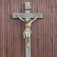 Buy canvas prints of Crucifix by Bahadir Yeniceri