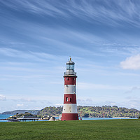 Buy canvas prints of SMEATONS TOWER ON PLYMOUTH HOE by Bahadir Yeniceri