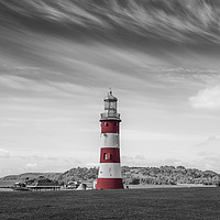 Buy canvas prints of SMEATONS TOWER ON PLYMOUTH HOE by Bahadir Yeniceri