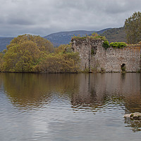 Buy canvas prints of Loch an Eilean Castle by Bahadir Yeniceri