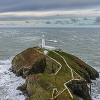 Buy canvas prints of South Stack Lighthouse by Bahadir Yeniceri