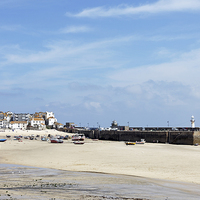 Buy canvas prints of Picture postcard of St. Ives by Andreas Klatt