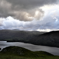 Buy canvas prints of Evening on Ullswater by Andreas Klatt