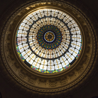 Buy canvas prints of Dome roof by Colin Porteous