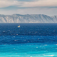 Buy canvas prints of Rhodes Aegean Sea by Antony McAulay