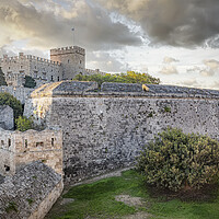 Buy canvas prints of Rhodes Palace of the Grand Master by Antony McAulay
