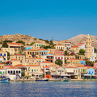 Buy canvas prints of Halki Greek Island by Antony McAulay