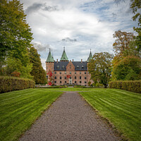 Buy canvas prints of Trolleholm Castle Pathway by Antony McAulay