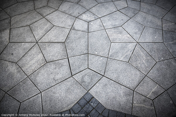 Ornate Paving Texture Picture Board by Antony McAulay