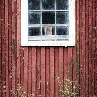 Buy canvas prints of Old Barn Window by Antony McAulay