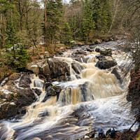 Buy canvas prints of Danish Falls in Halland by Antony McAulay