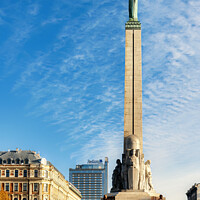 Buy canvas prints of Riga Freedom Monument by Antony McAulay