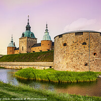 Buy canvas prints of Kalmar Castle at Sunrise by Antony McAulay