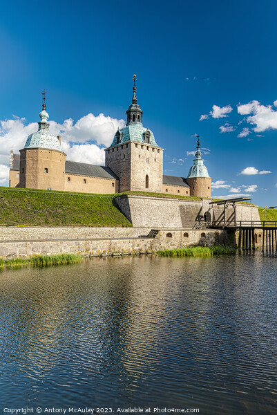 Kalmar Castle Picture Board by Antony McAulay