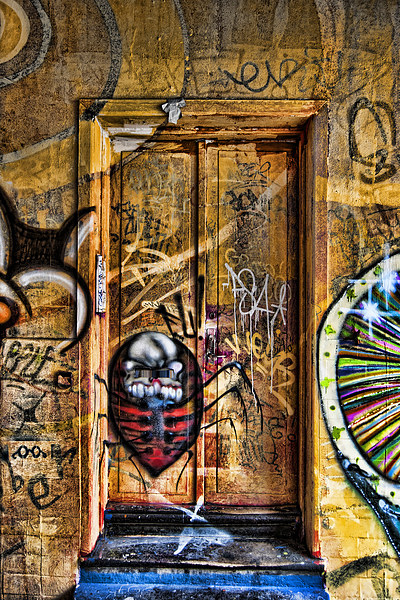Urban Graffiti 01 Picture Board by Antony McAulay