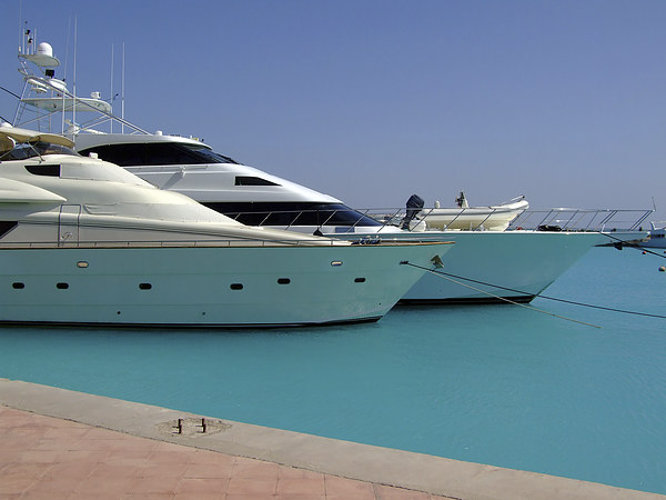 luxury yachts 04 Picture Board by Antony McAulay