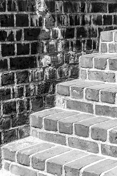 Bright Steps Dark Wall Picture Board by Antony McAulay