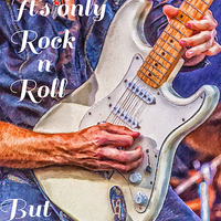 Buy canvas prints of Hard Rock Guitarist Digital Painting by Antony McAulay
