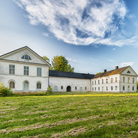 Buy canvas prints of Herrevads Kloster in Skane by Antony McAulay