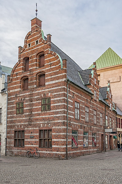 Malmo old Town House Picture Board by Antony McAulay